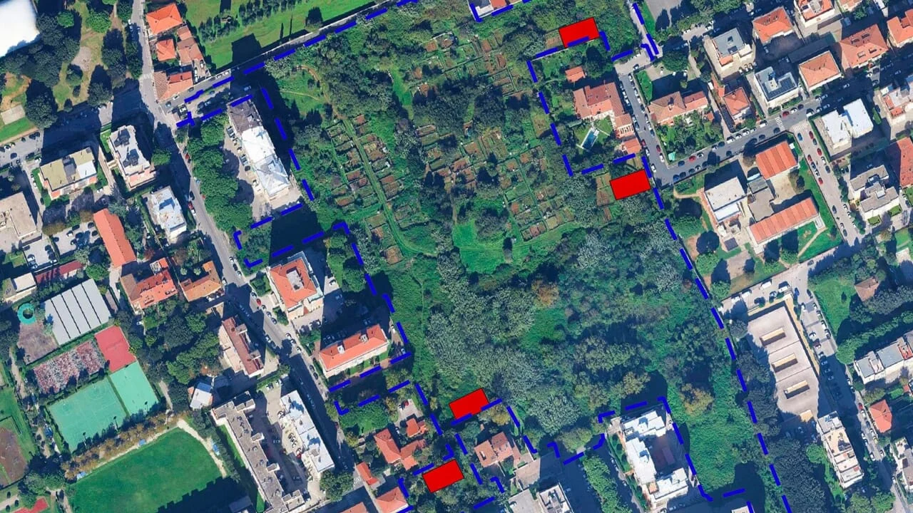 Orti di via Goito a Livorno: il Comune ottiene l'80% dell'area, costruzioni solo sull'1,83%