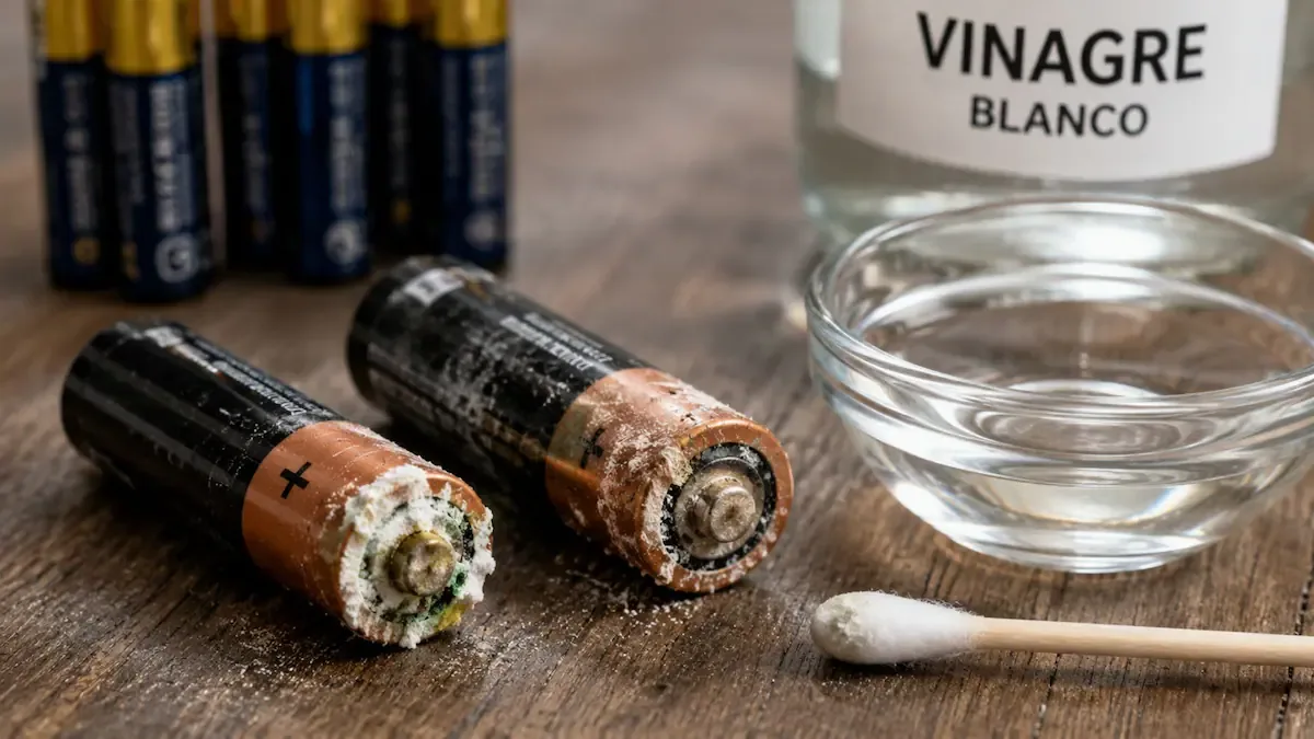 Ponerle vinagre a las pilas AA y AAA: para qué sirve y por qué lo recomiendan