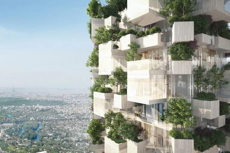 Progetto di bosco verticale a Parigi