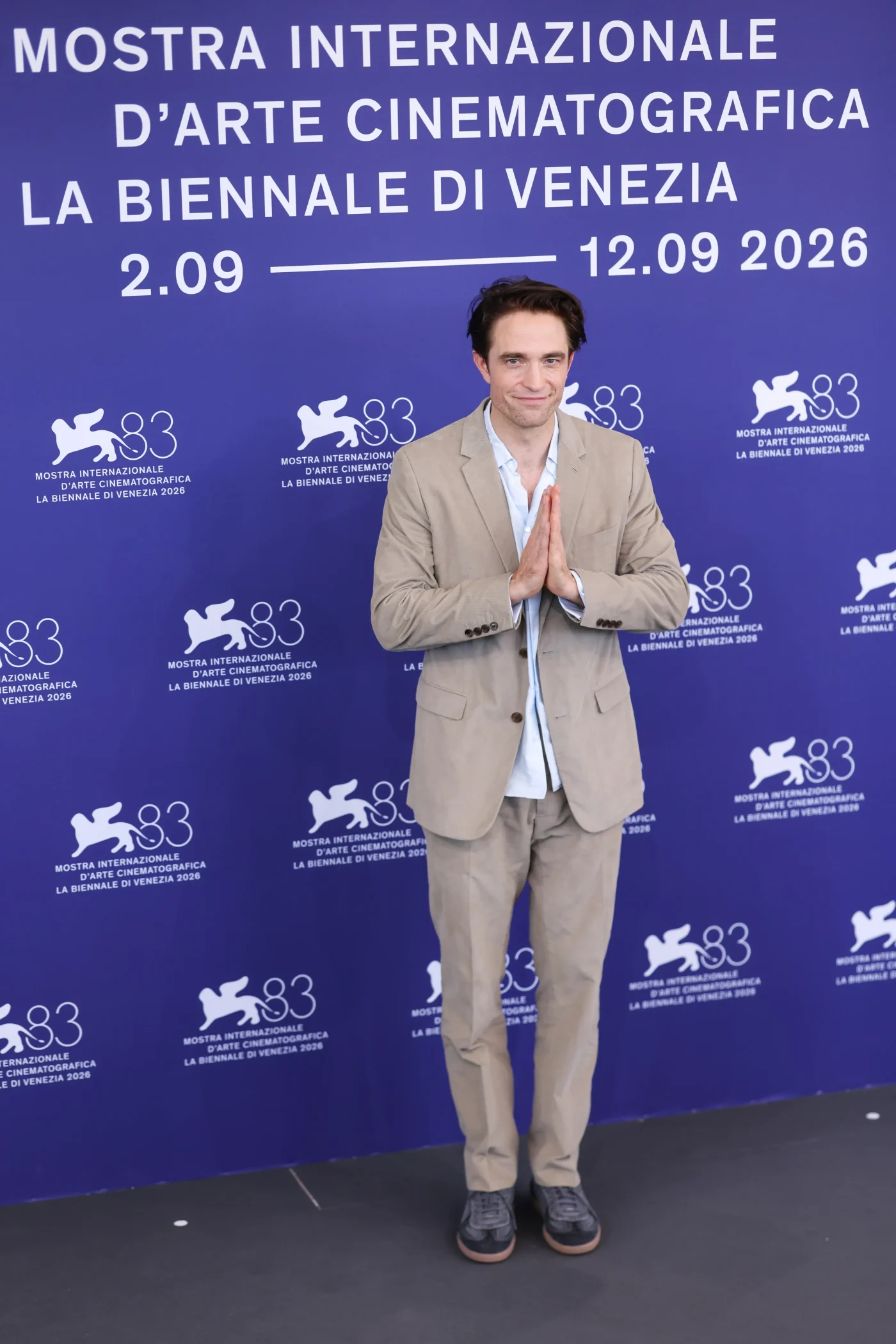 Robert Pattinson al photocall di Primetime