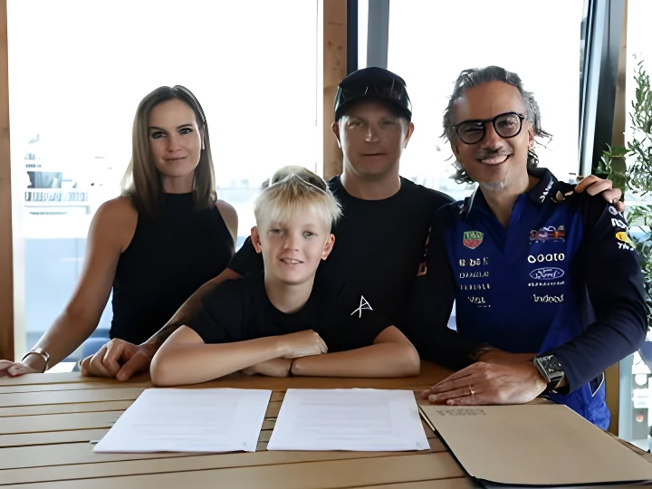 Robin Räikkönen pilota del Red Bull Junior Team
