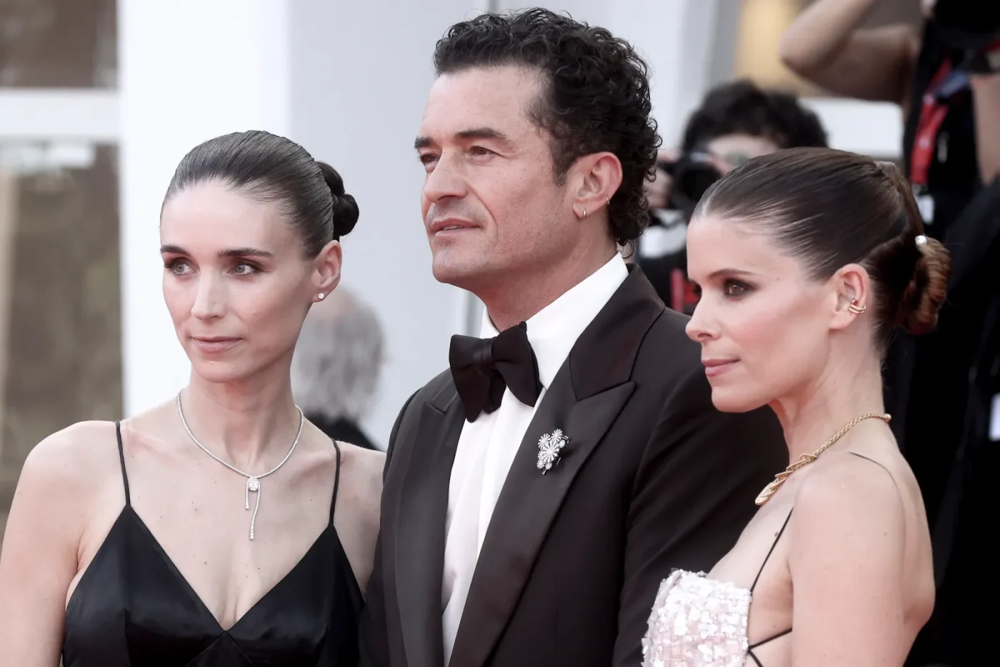 Rooney Mara Orlando Bloom and Kate Mara