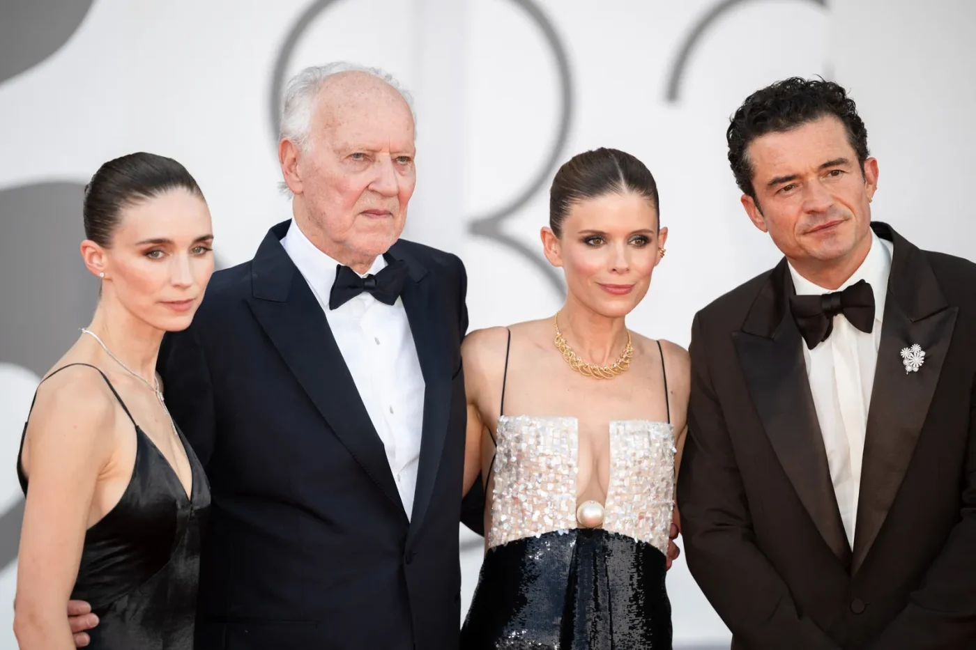 Rooney Mara Werner Herzog Kate Mara and Orlando Bloom