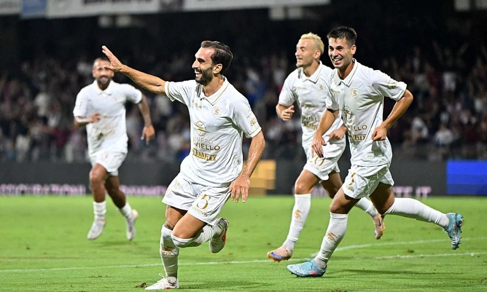 Salernitana-Giugliano 1-0: Celiento firma il tris personale e porta i granata a 9 punti