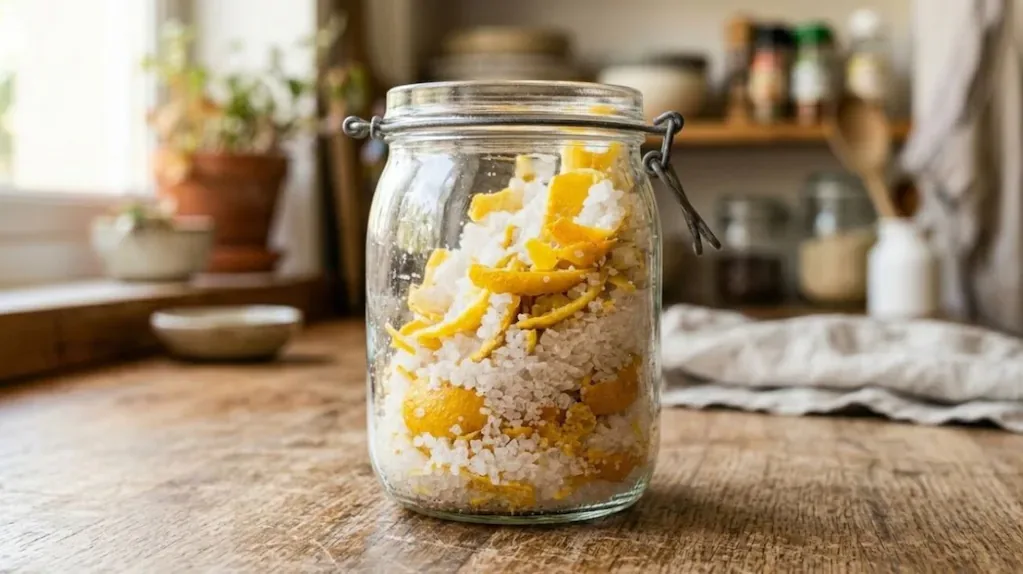 Scorze di limone e sale grosso: la soluzione a 0 euro per deodorare la casa
