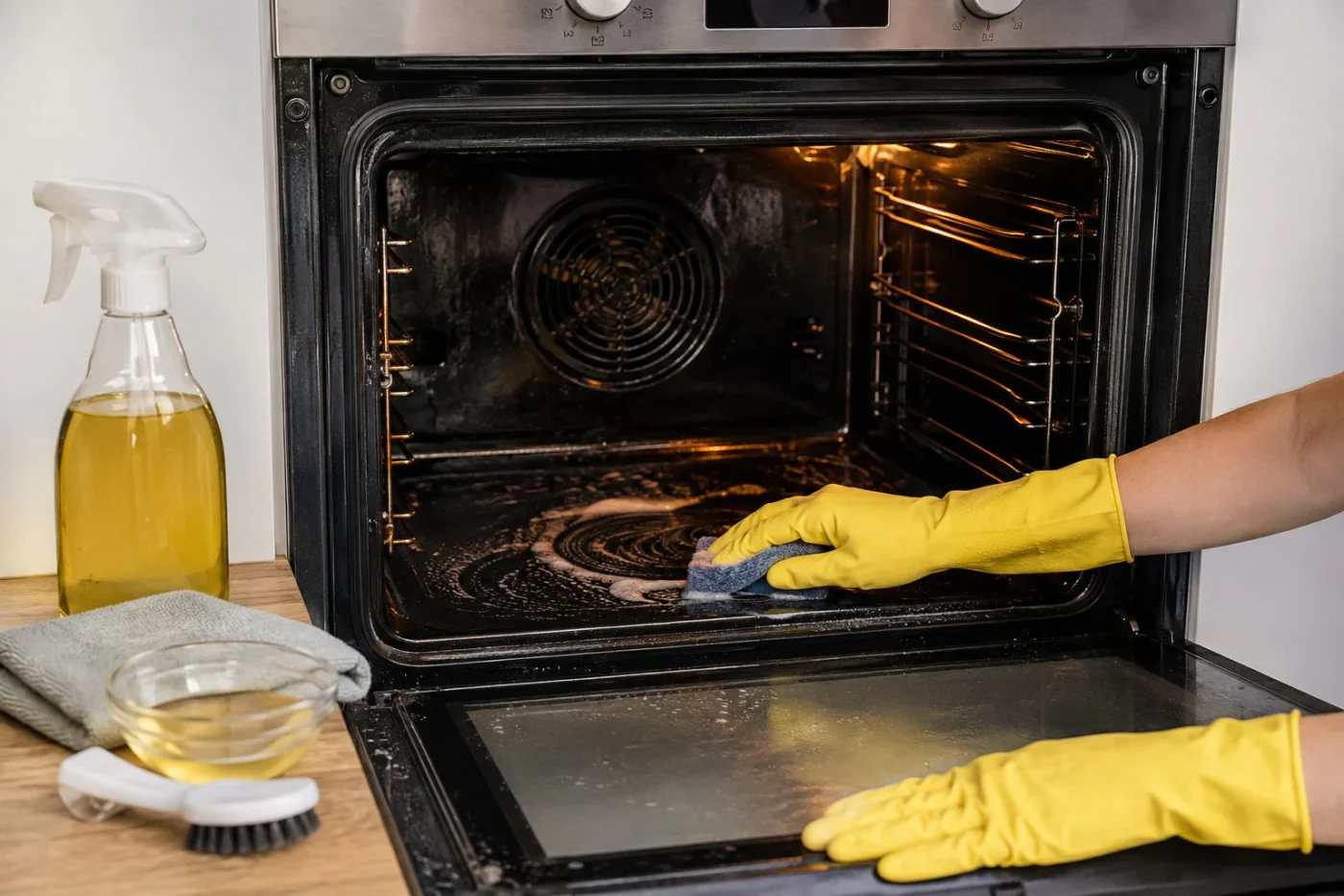 Sgrassare il forno senza aceto né bicarbonato: 4 soluzioni contro le incrostazioni