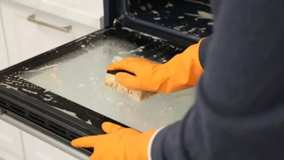 Sin vinagre ni bicarbonato: cómo limpiar el vidrio del horno para eliminar la grasa y dejarlo reluciente en minutos