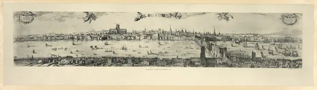 Stampa di Londra del 1616 (Wikimedia Commons)