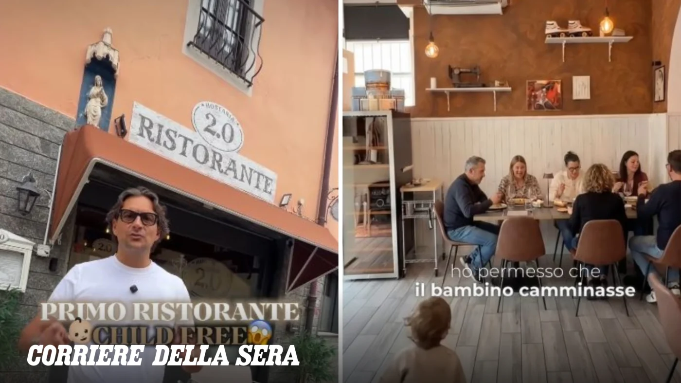 Stop a bimbi e seggioloni in sala: a Lesmo nasce il primo ristorante "child free" da 26 posti