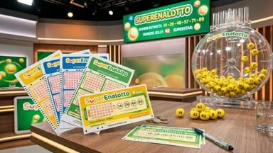SuperEnalotto, estrazione di oggi sabato 29 agosto 2026: numeri vincenti, jackpot e quote