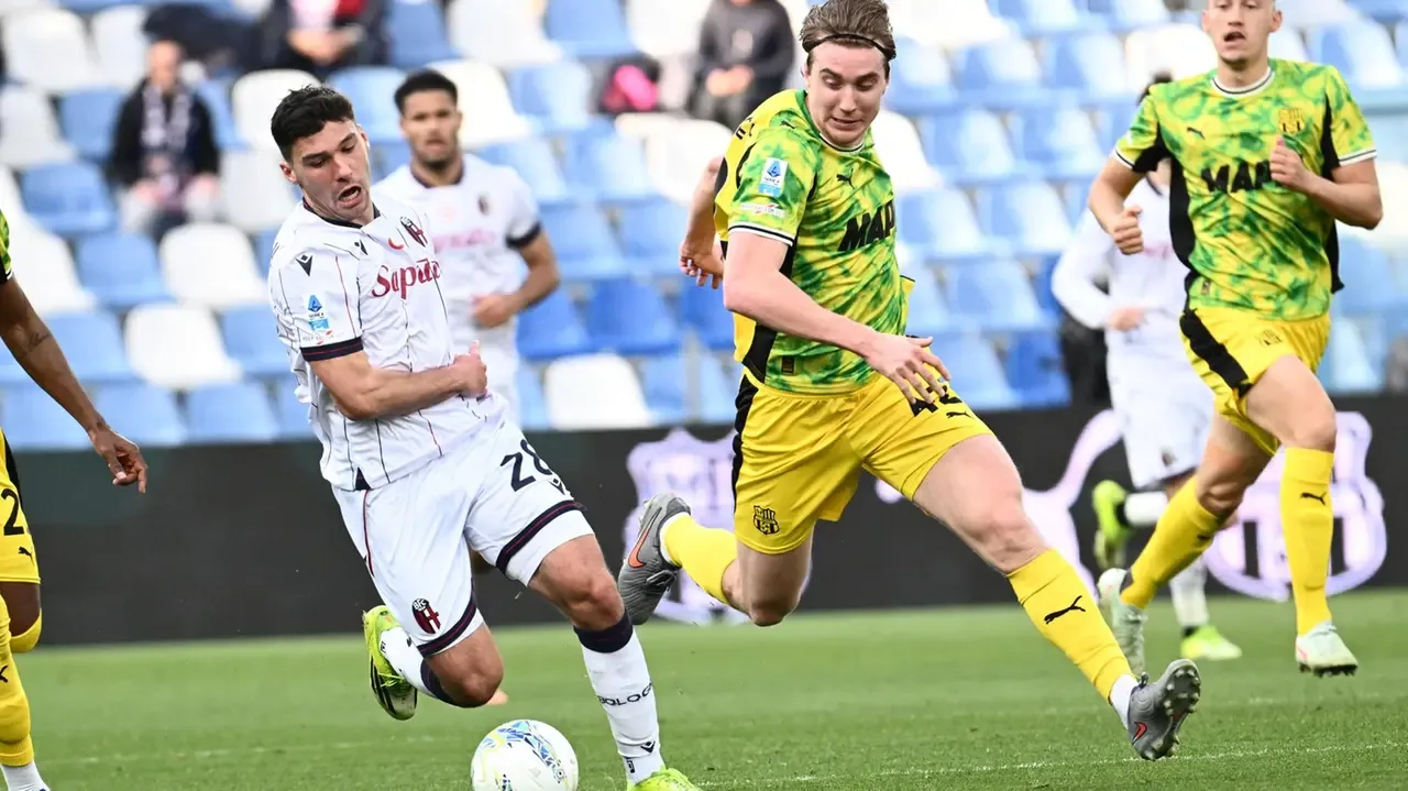 Thorstvedt in azione nella gara del marzo scorso, finita 1-0 per i felsinei