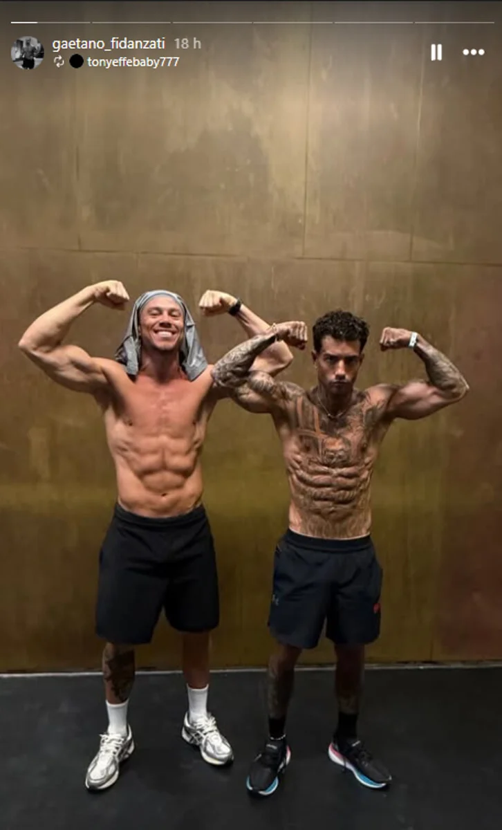 Tony Effe e Gaetano Fidanzati