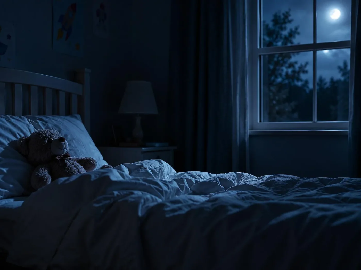 Urla nel sonno e occhi spalancati: perché i terrori notturni nei bambini non sono incubi