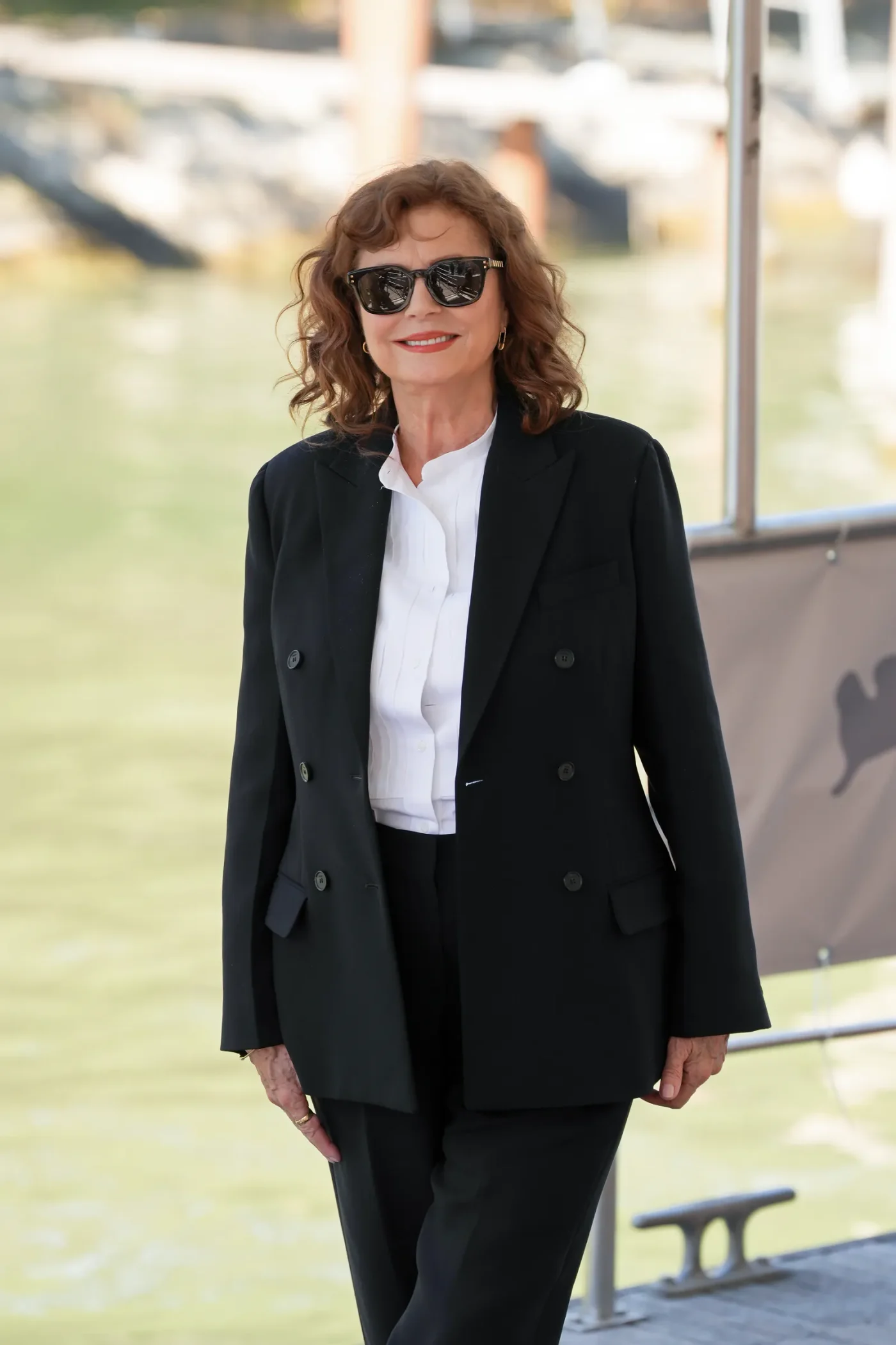 VENICE ITALY SEPTEMBER 06 Susan Sarandon is seen during the 83rd Venice International Film Festival on September 06...