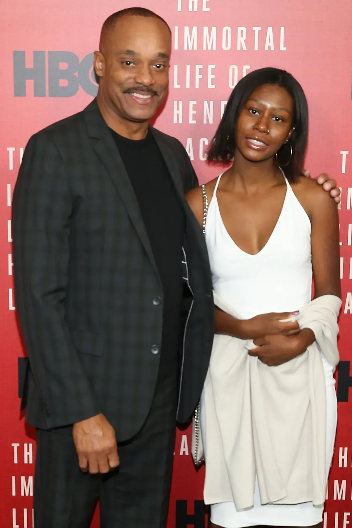 Actor Rocky Carroll and daugther Elissa Carroll attend