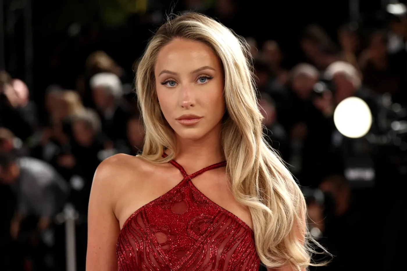 Alix Earle at the 2026 Vanity Fair Oscar Party.