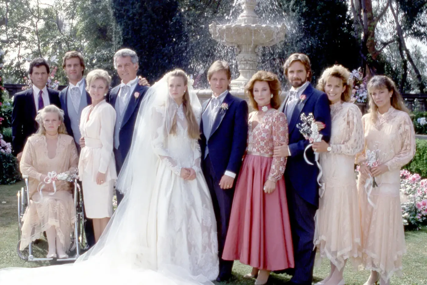 ) American actor and singer, A Martinez (Cruz Castillo), American youth minister and actress, Marcy Walker (Eden Capwell), American actor, Todd McKee (Ted Capwell), American actress, Judith McConnell (Sophia Wayne Capwell), American actor and television host, Jed Allan (1935-2019) (C.C. Capwell), American actress and director Robin Wright (Kelly Capwell Perkins), South African actor, Ross Kettle (Jeffrey Conrad), American actress, Marj Dusay (1936-2020) (Pamela Pepperidge Capwell Conrad), American actor Lane Davies (Mason Capwell), American actress, Kristen Meadows (Victoria Lane) and American actress Nancy Lee Grahn (Julia Wainwright Capwell), of the American television soap opera