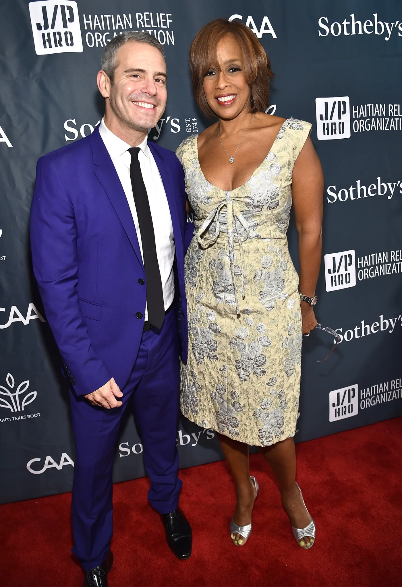 Andy Cohen and Gayle King.