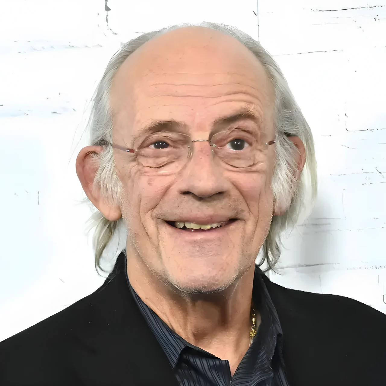 Back to the Future star Christopher Lloyd's handsome high school yearbook photo reveals wildly different look