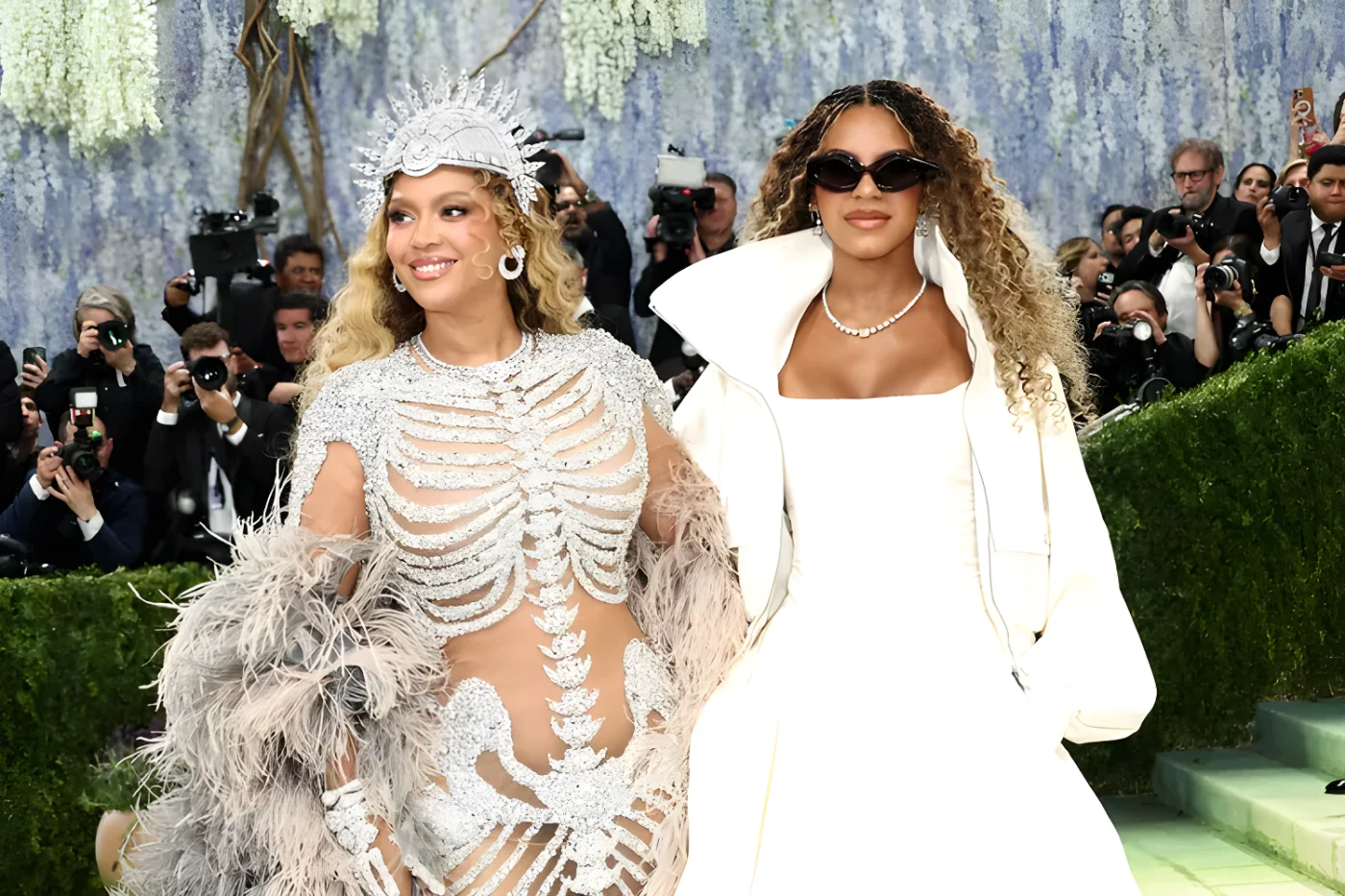 Beyonce and Blue Ivy Carter attend the 2026 Met Gala on May 4, 2026
