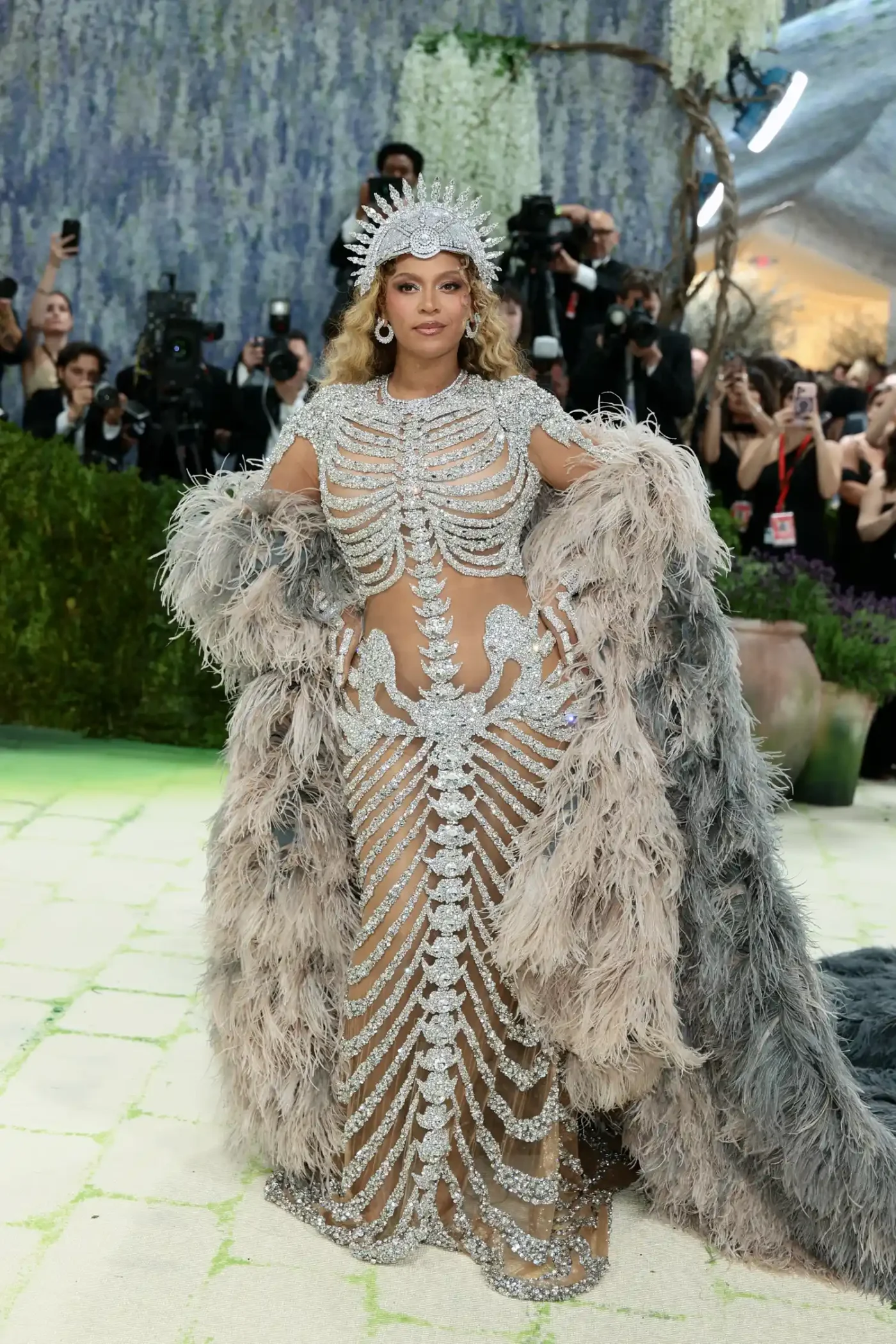 Beyonce attends the 2026 Met Gala on May 4, 2026 in New York City.