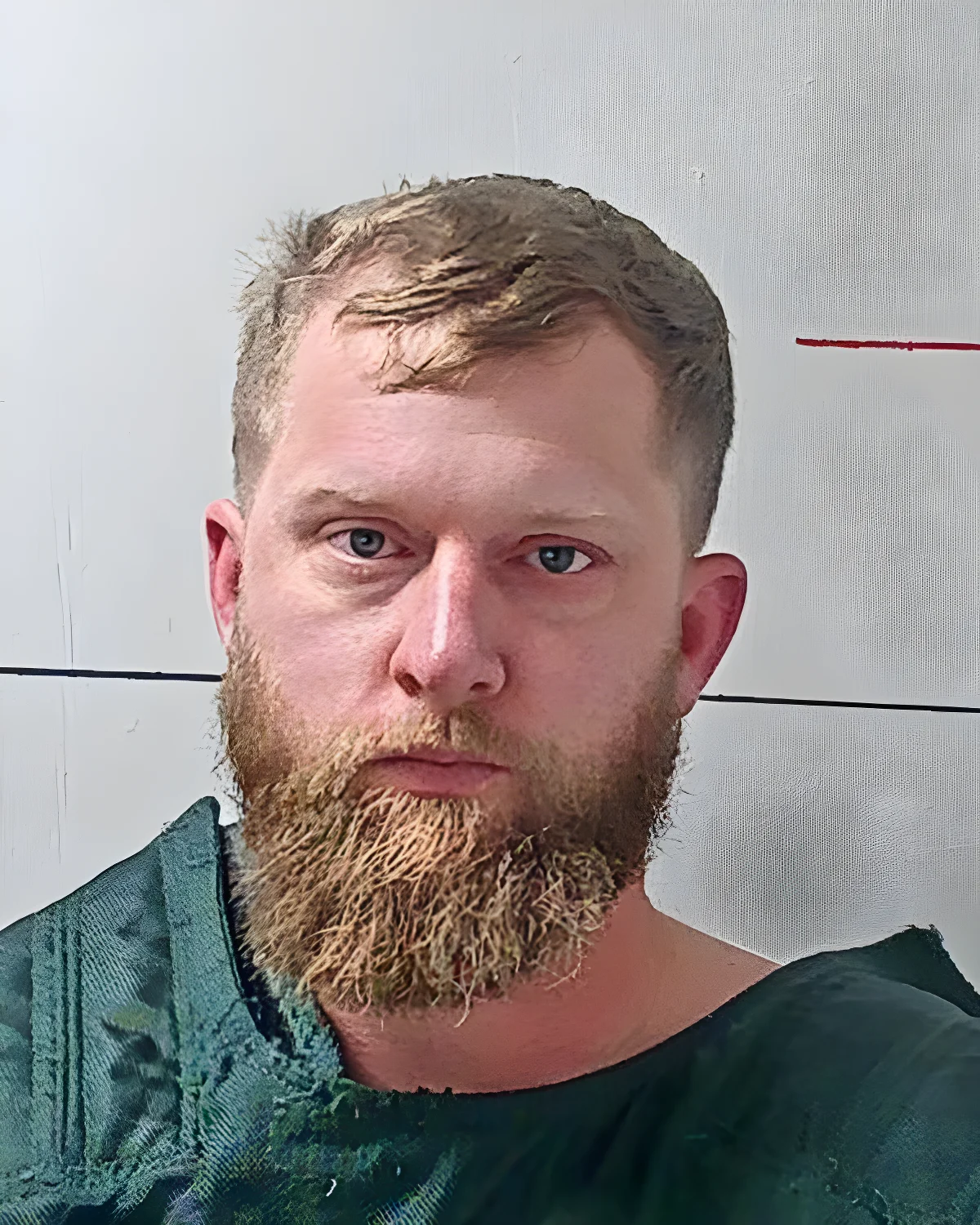 Booking photo of Kyle Chrisley.