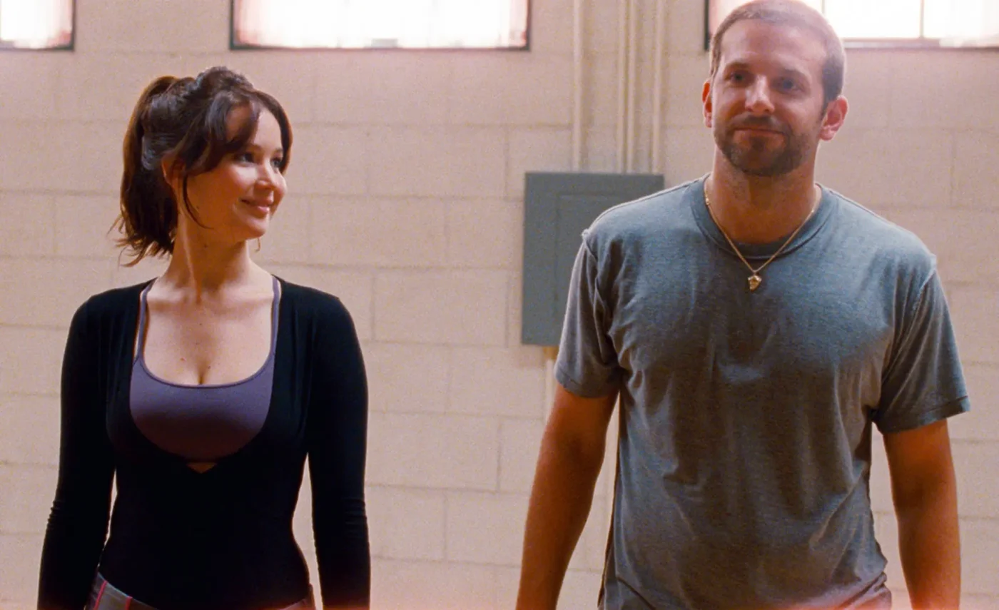 Bradley Cooper, Jennifer Lawrence in