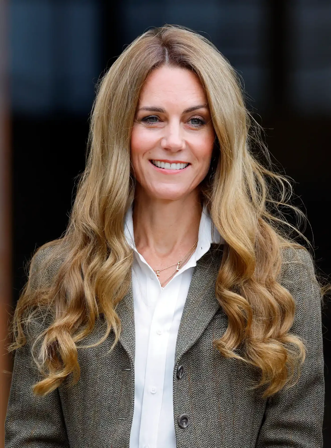 Catherine, Princess of Wales arrives for a visit to the Natural History Museum