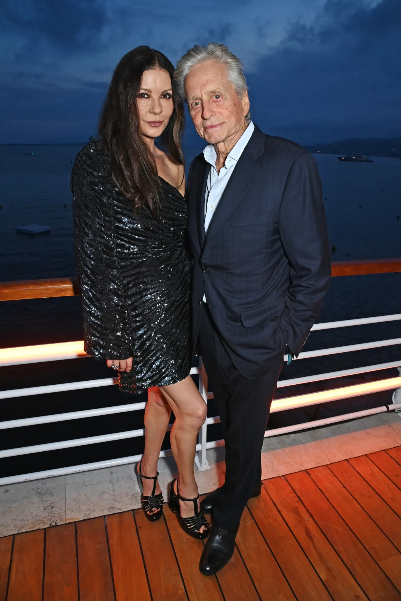 Catherine Zeta-Jones and Michael Douglas