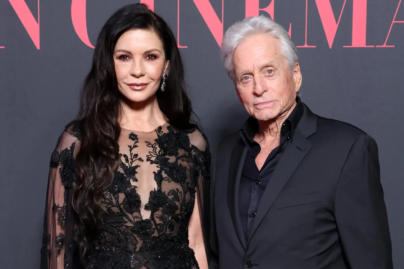 Catherine Zeta-Jones and Michael Douglas attend Women In Cinema during the Red Sea International Film Festival 2024 at Jeddah Yacht Club on December 06, 2024 in Jeddah, Saudi Arabia.