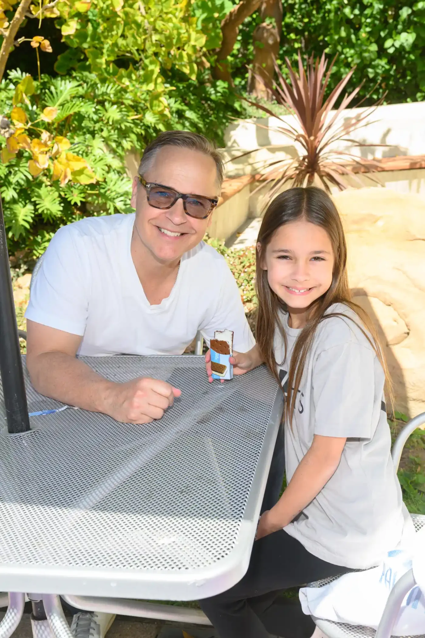 Chad Lowe and daughter Nixie.