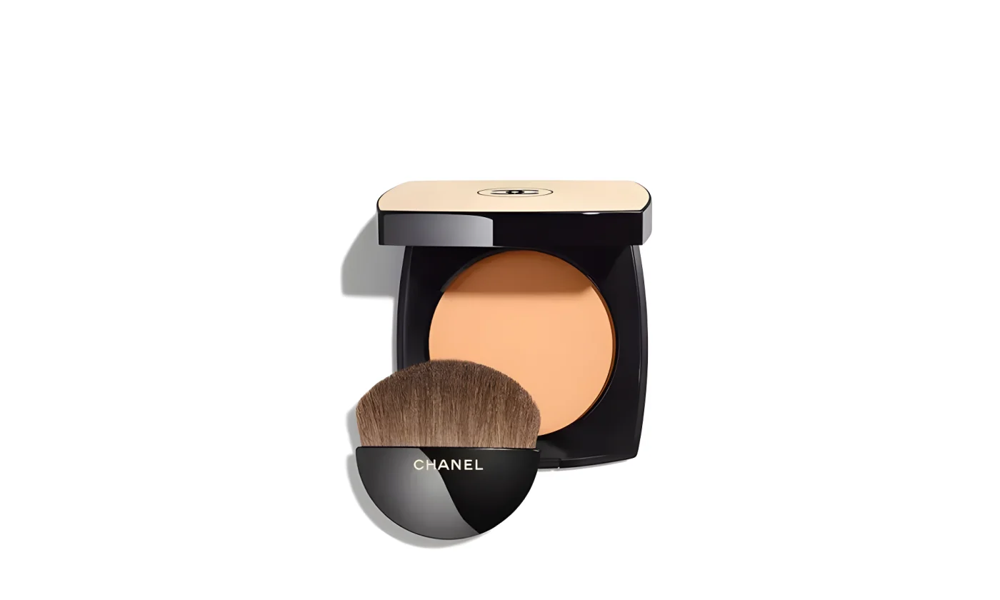 Chanel powder and brush