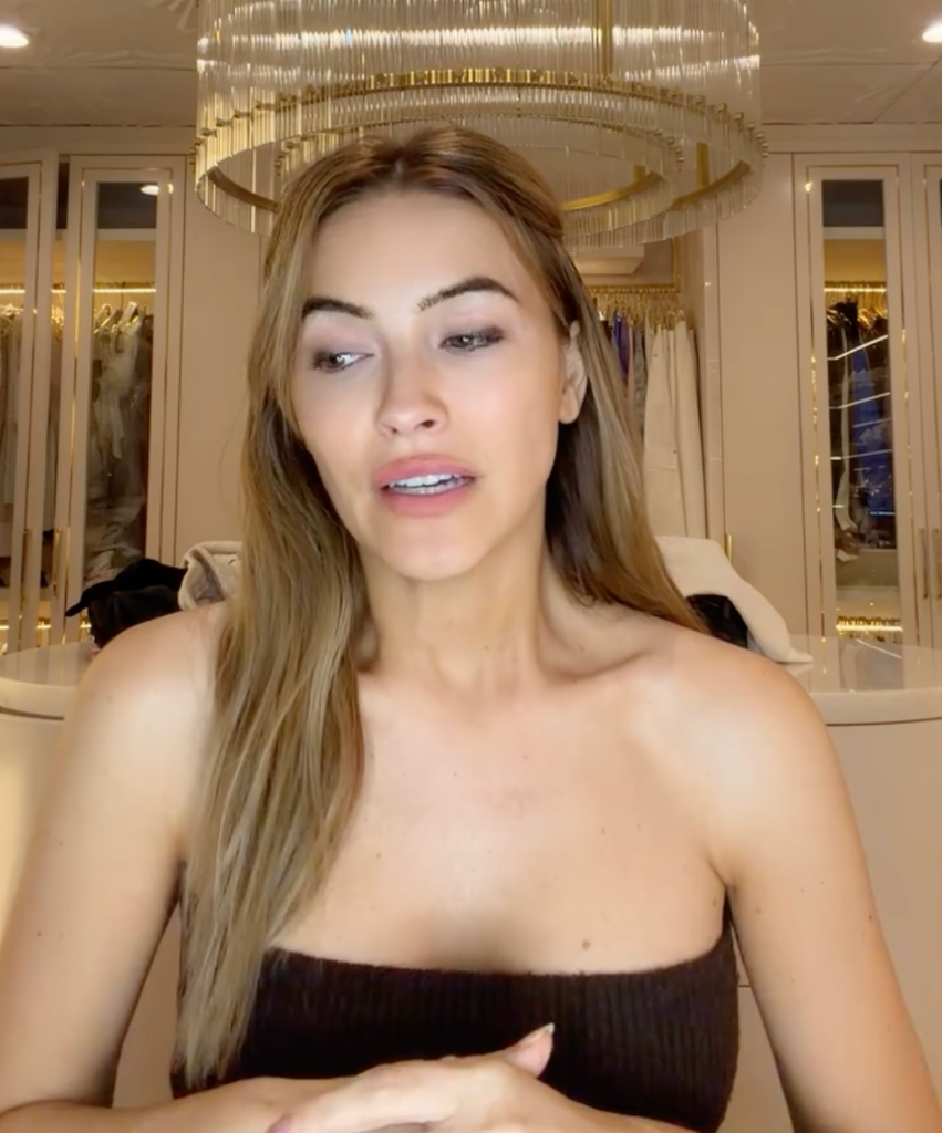 Chrishell Stause tearfully announces G Flip split