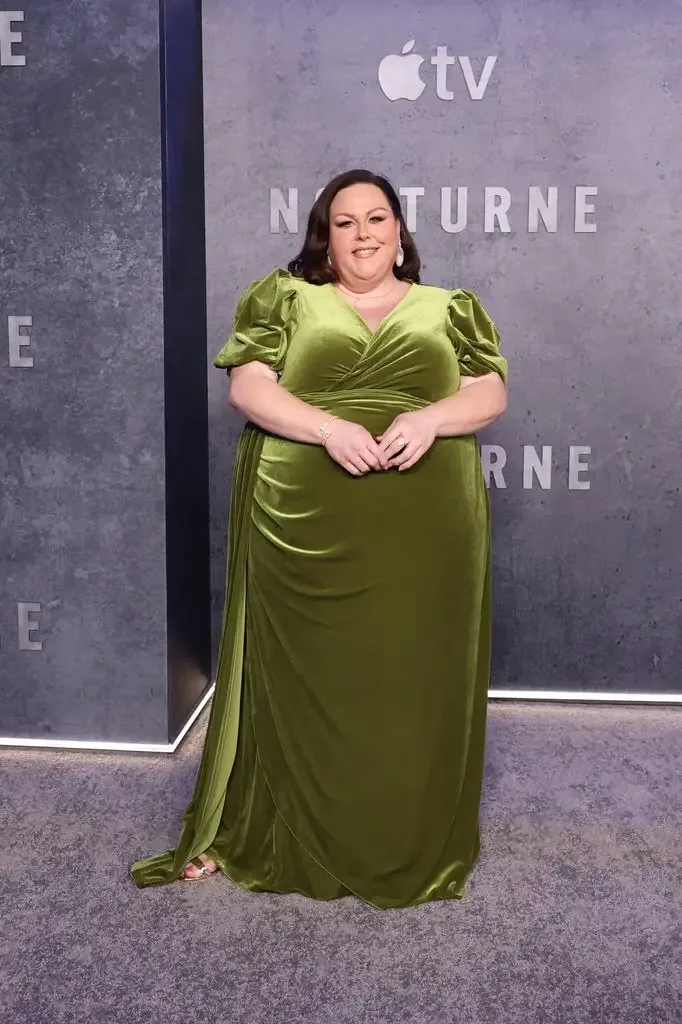Chrissy Metz attends the New York premiere of Apple's "Nocturne" at Regal Union Square on October 20, 2026 in New York City. (Photo by Rob Kim/WireImage)