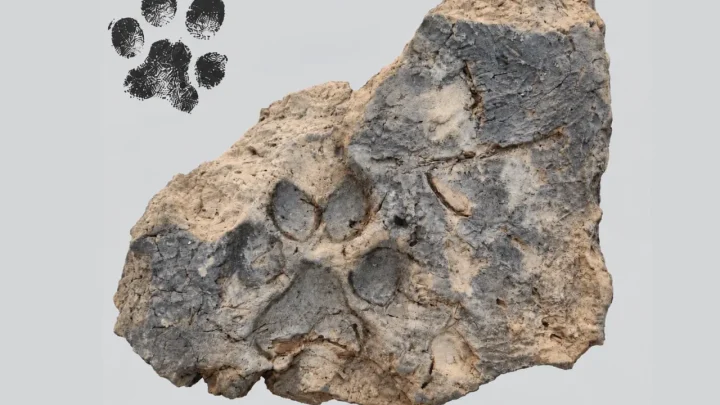 Archaeologists Digging Through 4,000-Year-Old Bronze Age Ruins Just Uncovered an Accidental Dog Paw Print Baked Into Ancient Mud Brick