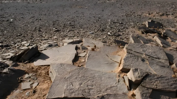 Archaeologists Solve the Age of a Massive 180-Foot 'Antennae Tomb' in Western Sahara, Uncovering a 4,000-Year-Old Skeleton