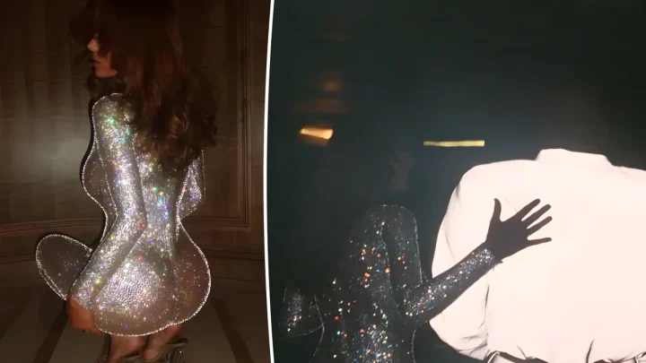 Bianca Censori mesmerises in a light-catching crystal catsuit as Kanye West takes the stage in Jakarta: The architectural evolution of her daring stage-side wardrobe