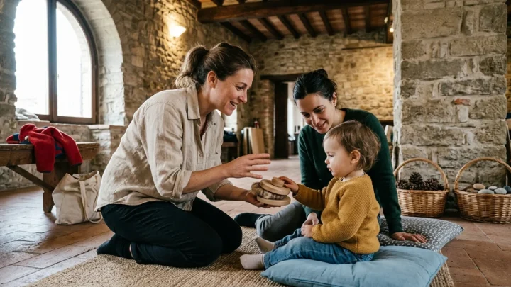 Laboratorio artistico e teatro per bambini a Campsirago Luogo d'Arte nel borgo di Colle Brianza
