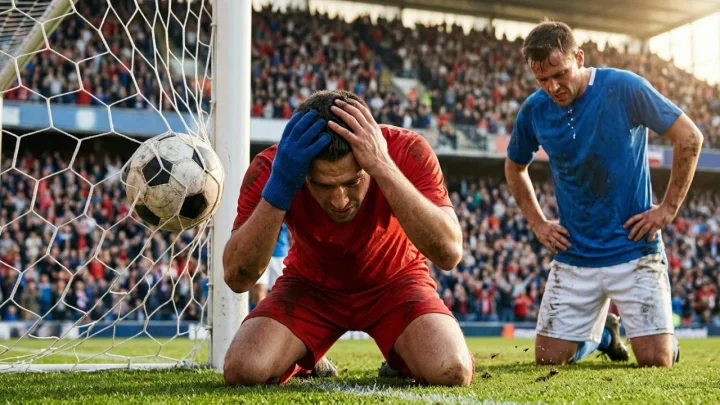 Football players competing intensely during an EFL Championship league match