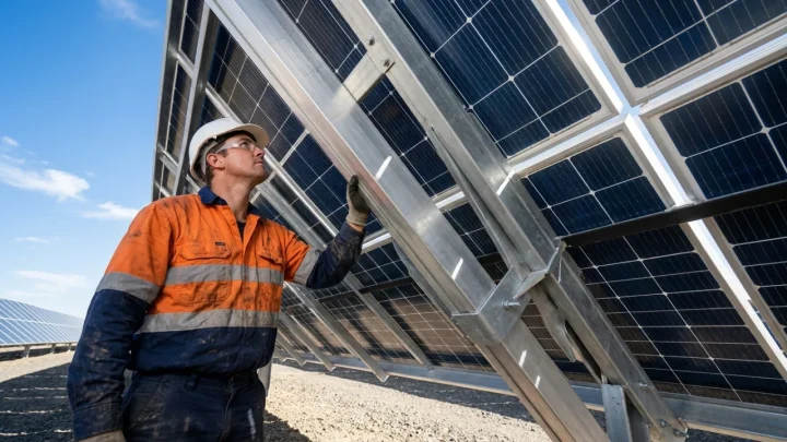 Pannelli solari installati per la produzione di energia rinnovabile con incentivi GSE