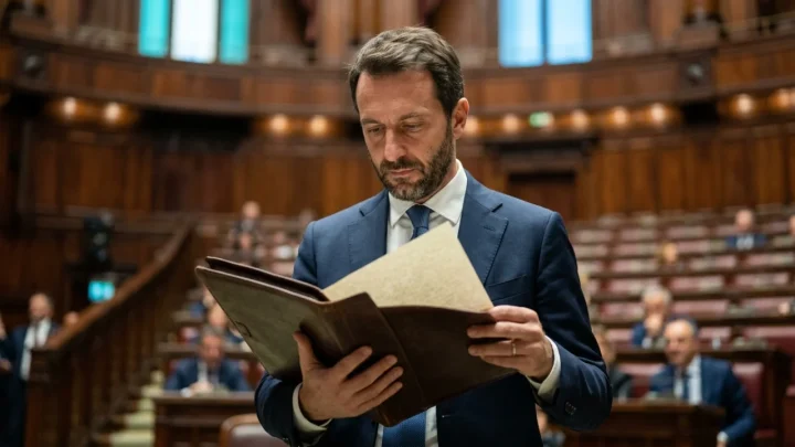 Aula di Montecitorio durante una seduta della Camera dei Deputati
