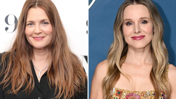 Drew Barrymore and Kristen Bell Strip Off Extensions and Wipe Away Make-Up Live on Television to Challenge Unrealistic Beauty Standards