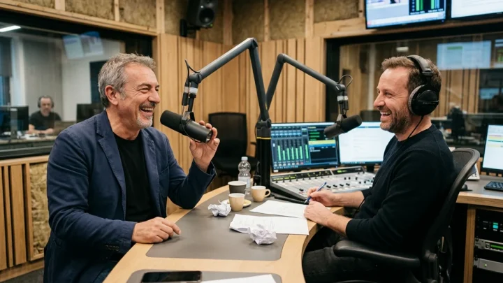 Rosario Fiorello e Fabrizio Biggio per il ritorno de La Pennicanza su Rai Radio2