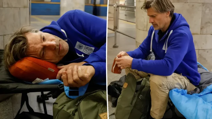 Game of Thrones Star Nikolaj Coster-Waldau Forced Underground Overnight in Kyiv Metro Amid Russian Air Raid Threat