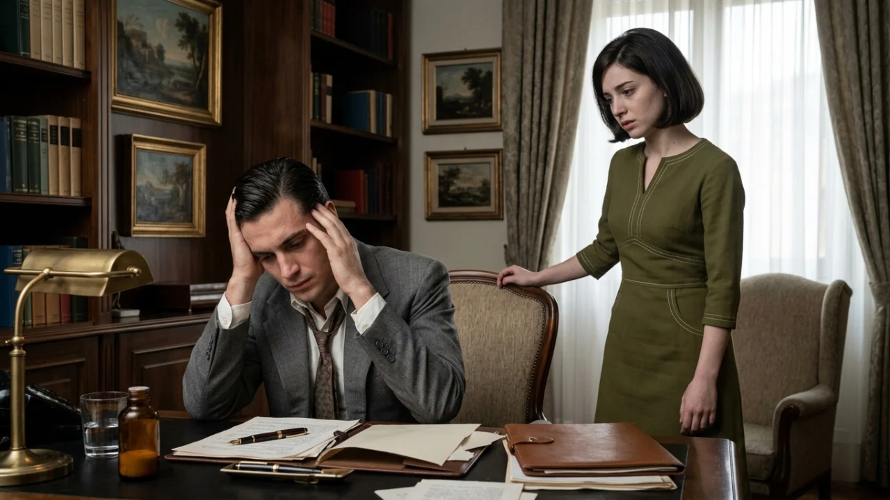 Protagonisti sul set della fiction Rai Il Paradiso delle Signore durante le vicende del grande magazzino