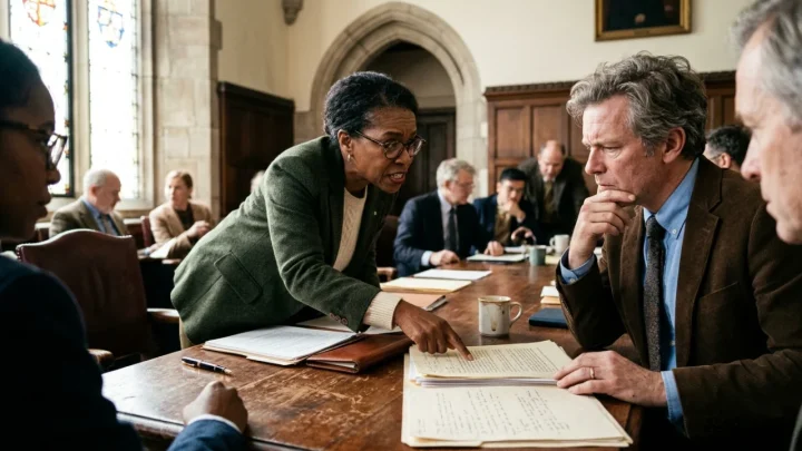 The University of Cambridge campus where an independent inquiry is investigating academic hiring processes