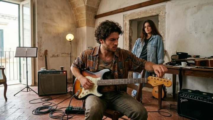 Massimiliano Caiazzo interpreta Pino Daniele nel film Je so' pazzo