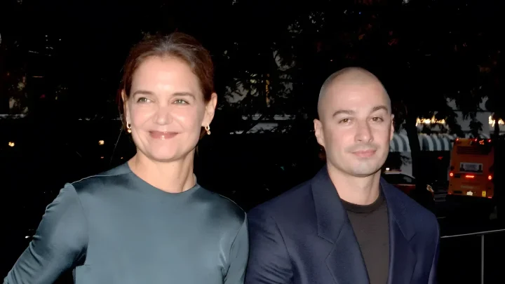 Katie Holmes Stuns in NYC with Artist Jason Bard Yarmosky at the American Ballet Theatre Fall Gala