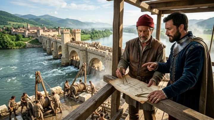 Ponte Visconteo di Valeggio sul Mincio, la storica diga fortificata voluta dal Duca di Milano contro Mantova