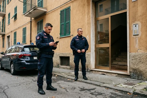 Pattuglia dei Carabinieri in servizio di controllo del territorio per la sicurezza dei cittadini